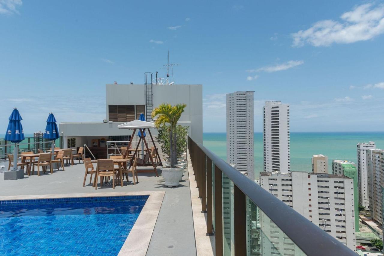 Maravilhoso Flat Na Praia De Boa Viagem 2 Pessoas Ideal Para Viagens De Turismo Ou De Negocio Rmd906 Récife Extérieur photo