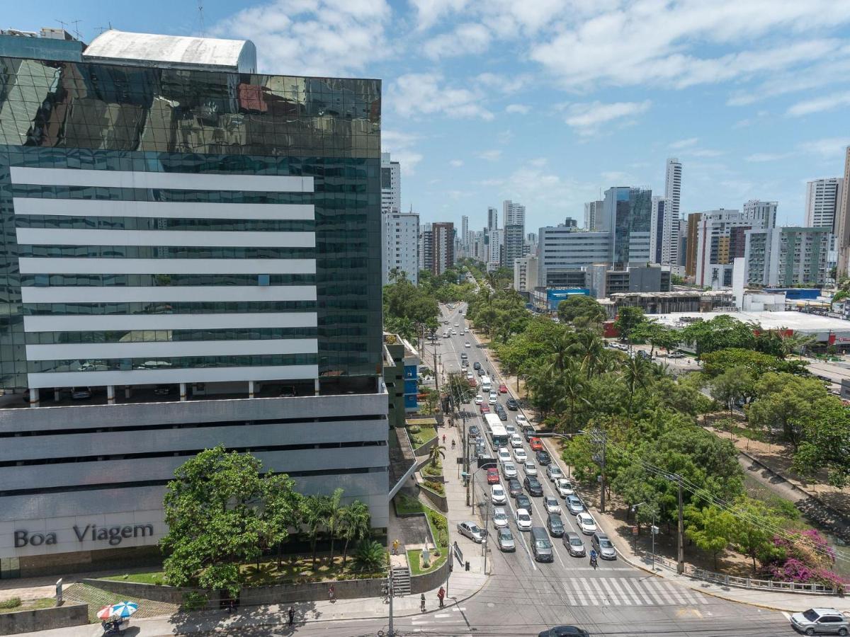 Maravilhoso Flat Na Praia De Boa Viagem 2 Pessoas Ideal Para Viagens De Turismo Ou De Negocio Rmd906 Récife Extérieur photo